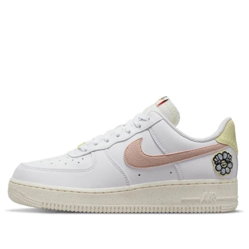 Nike Air Force 1 Low Next Nature Flower Power Butterfly Pink Swoosh Sneakers